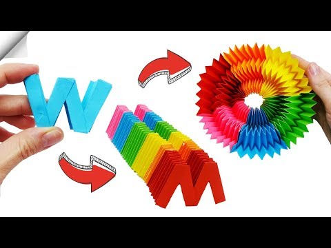 DIY crafts easy Paper toy antistress transformer