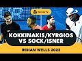 Nick Kyrgios & Thanasi Kokkinakis vs Jack Sock & John Isner | Indian Wells 2022 Doubles Highlights