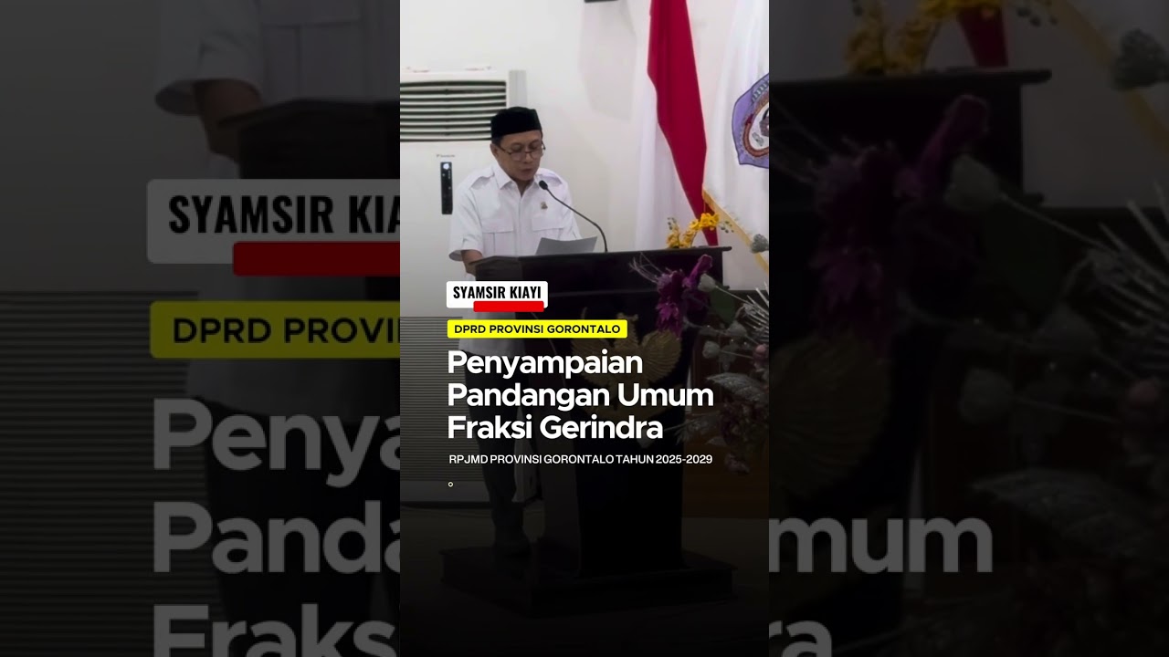 Fraksi Gerindra Soroti Sejumlah Isu Strategis dalam Pembahasan RPJMD 2025–2029