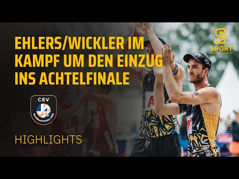Ehlers/Wickler - Luini/De Groot | Highlights - Main Draw, Beachvolleyball-EM 23 | SDTV Volleyball