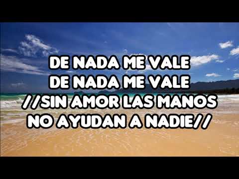 SANTIAGO BENAVIDES FT. ALEJA RODRIGUEZ  (DE NADA ME VALE) CON LETRA