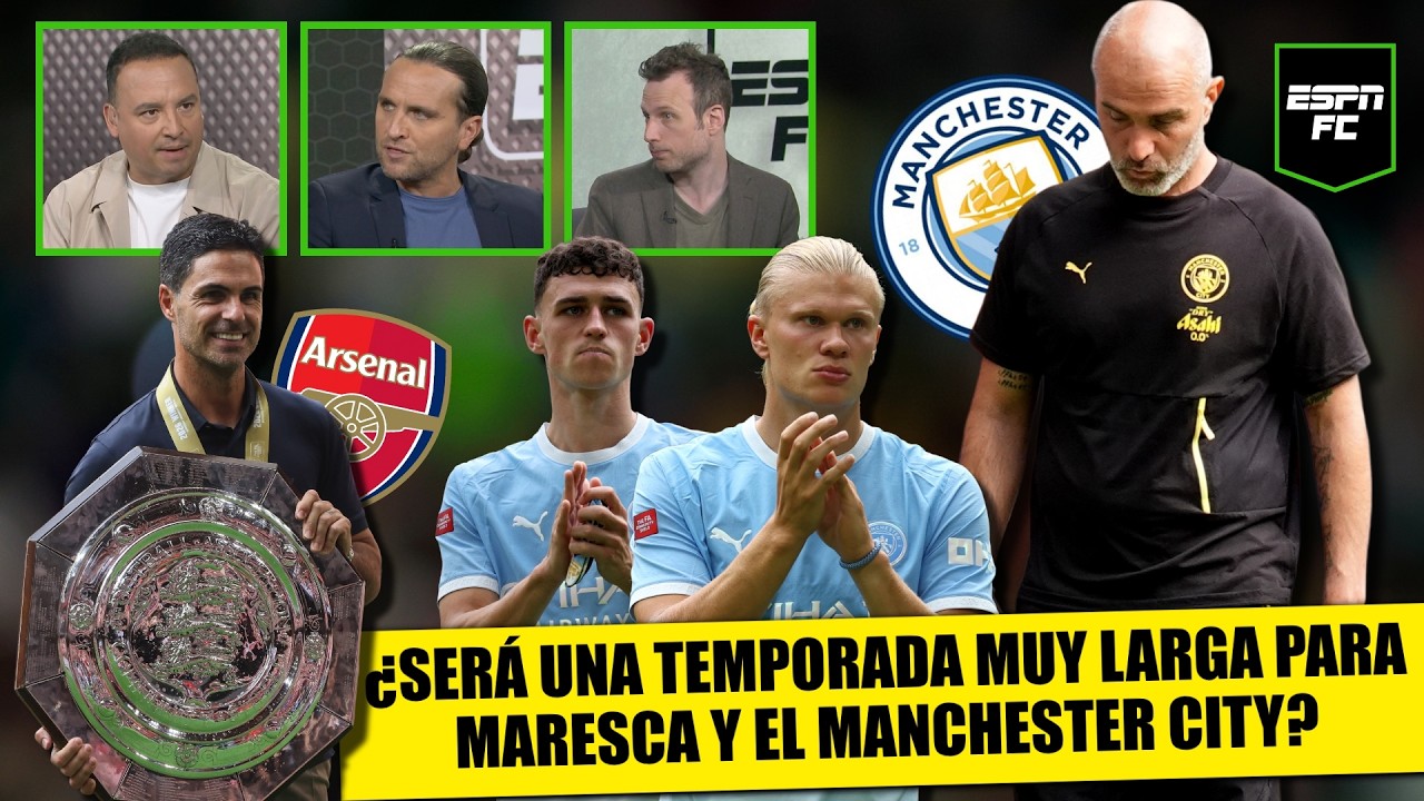 DEBUT de PESADILLA para ENZO MARESCA tras GOLEADA del ARSENAL al MANCHESTER CITY | ESPN FC