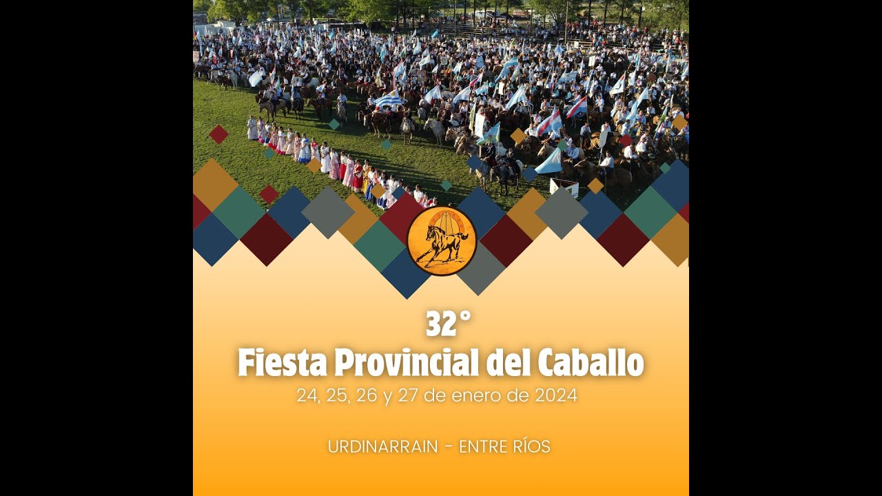 Urdinarrain palpita la 32º edición de la Fiesta Provincial del Caballo