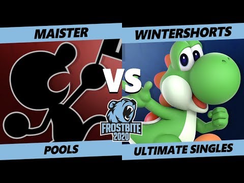 Frostbite 2020 SSBU Pools - SSG | Maister (Mr. G&W) Vs. WinterShorts (Yoshi) Smash Ultimate Singles