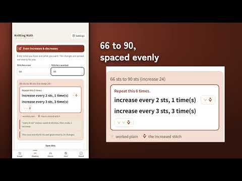 Knitting Calculator: Amidoria video thumbnail