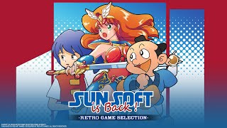 SUNSOFT is Back! Retro Game Selection video 1