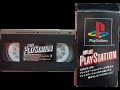 Full VHS Tape Bakusou PlayStation 爆走プレイステーショ 1994 Pre Launch Promotional Videota