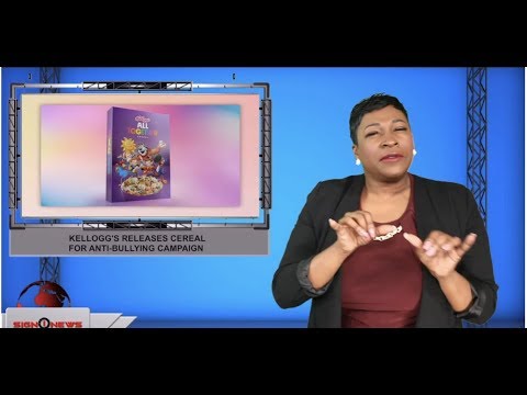 Kellogg's releases cereal for anti-bullying campaign (ASL - 10.19.19)
