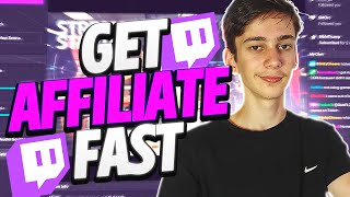 How to get twitch affiliate in 7 days (2023) thumbnail