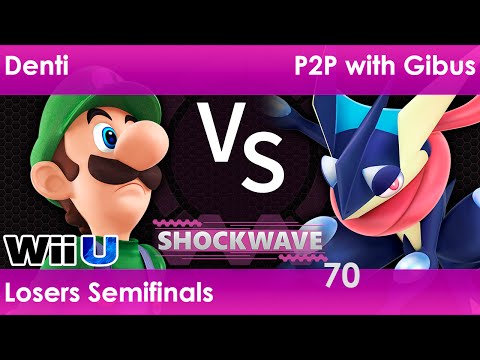 SW 70 Smash 4 - TLOC | Denti (Luigi, Cloud) vs P2P with Gibus (Greninja, Mewtwo) - Losers Semifinals