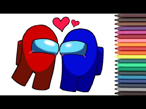 Among Us Coloring Pages, Among Us Animation