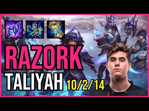 RAZORK - TALIYAH vs. KHA'ZIX Jungle | EUW CHALLENGER | PATCH 10.25