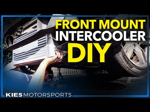 Evolution Racewerks Competition Front Mount Intercooler on an F30 N55 BMW 335i xDrive (2013)