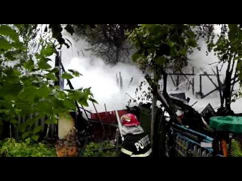 Incendiu la o locuinta particulara la Urleta