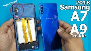 How To Open Samsung Galaxy A7 (2018) Back Panel || Samsung A7 / A9  2018 Disassembly