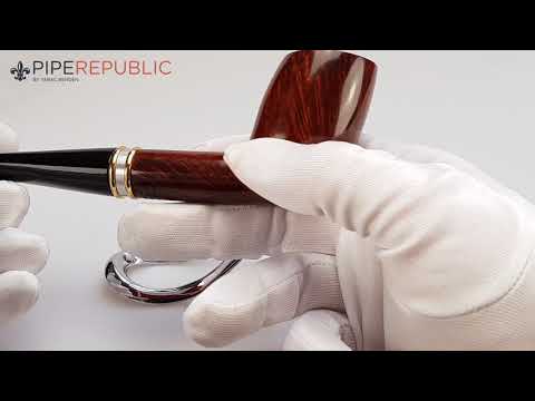 Stanwell H.C.Andersen Pfeifen Model 1A 1/9 Einzelstück 9mm FLT smooth/brown