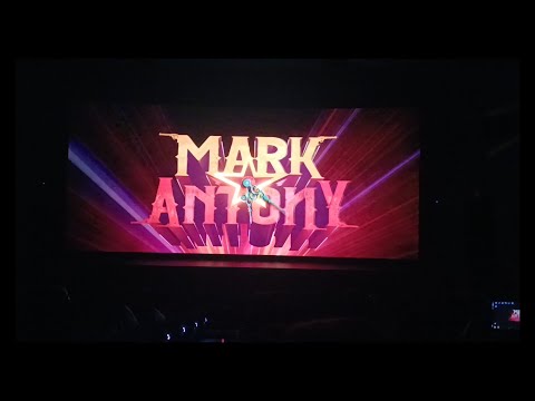 Mark Anthony title card my theater response...