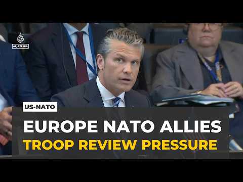 US reviews troop presence in Europe as NATO allies face pressure