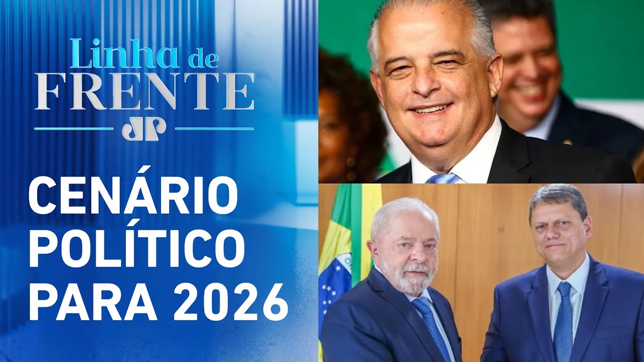 Márcio França: “Tarcísio de Freitas seria principal adversário de Lula em 2026” | LINHA DE FRENTE