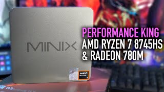 Gaming Mini PC - AMD 8745HS & Radeon 780M - Minix NGC NR774 Mini PC
