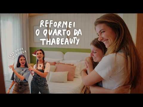 INVADI A CASA DA THAIS LINARES PRA TRANSFORMAR O QUARTO DE VISITAS DELA | JHENNY À OBRA