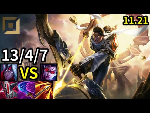 Varus ADC vs Vayne - KR Master | Patch 11.21