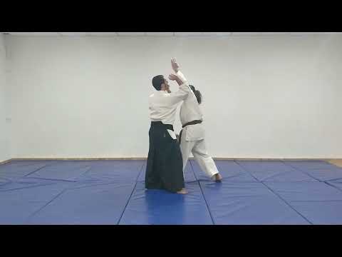 Aikido Basic Techniques: Yokomen Uchi - Soto Kaiten Nage