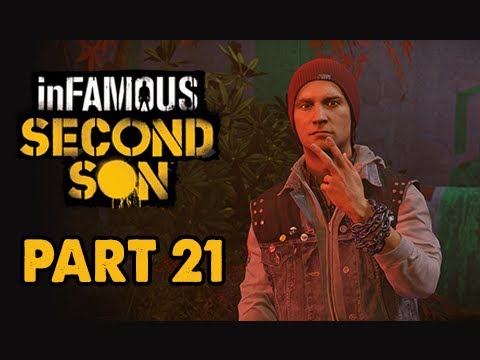 inFamous: Second Son Walkthrough Part 21 - Badminton (PS4 1080p Commentary)