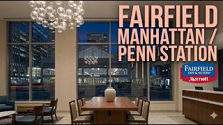 [4K] Hotel Tour | 🇺🇸 NEW YORK, Fairfield by Marriott Inn & Suites Manhattan/Penn