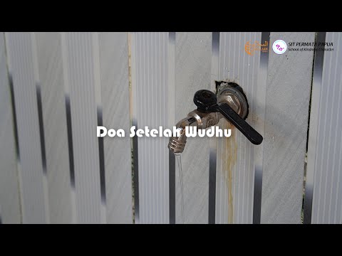 doa berwudhu