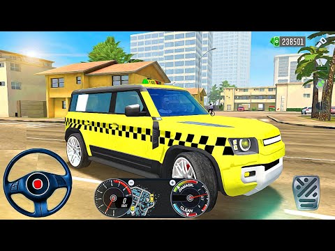 4x4 Sports SUV City Uber Driver - Taxi Sim 2020 - City Taxi Driving Car Sim 3D - Android Gameplay