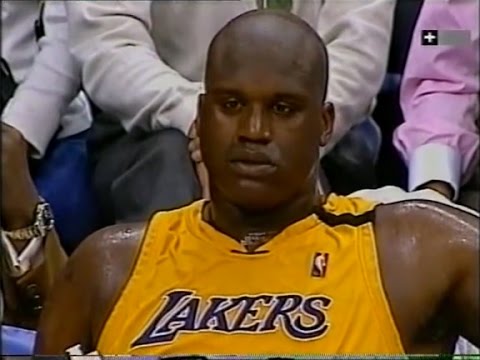 Shaquille O'Neal Full Highlights vs Kings 2000 WCR1 GM1 - 46 Pts, 17 Rebs, 5 Blks