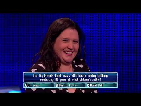 Caroline gets her 'Big Friendly Read' question right | The Chase