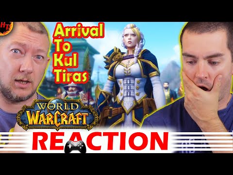 Arrival to Kul Tiras REACTION — Alliance (WoW)