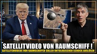 Alien Raumschiffe auf Satellitenvideo: Trumps UFO Enthüllung wird ontologischen Schock auslösen ?!