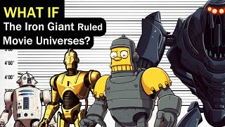 🎬🤖  Robo-Revolution: The Iron Giant in 15 Iconic Movie Styles!