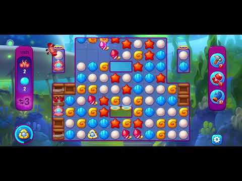 Fishdom 3921 - Super Hard Level (15+5 Moves)