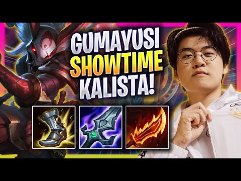 GUMAYUSI SHOWTIME WITH KALISTA! - T1 Gumayusi Plays Kalista ADC vs Jinx! | Season 2024