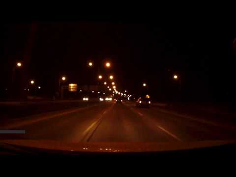 Canada, Montreal - Highway at Night (december 2016)