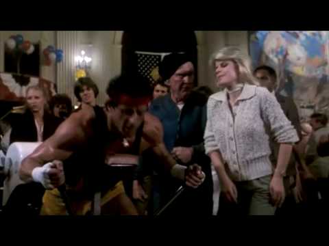 Rocky III 3 - Training " Pushin " soundtrack in High Definition (HD)
