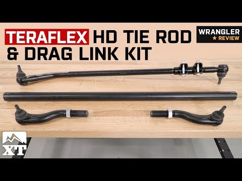 Jeep Wrangler Teraflex HD Tie Rod & Drag Link Kit (2007-2018 Right Hand Drive JK) Review