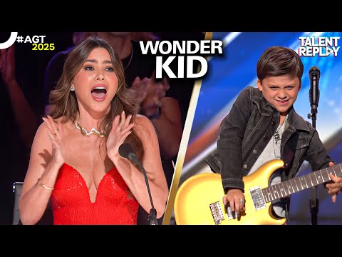 10-Year-Old Rockstar SHREDS Lenny Kravitz Hit | AGT 2025