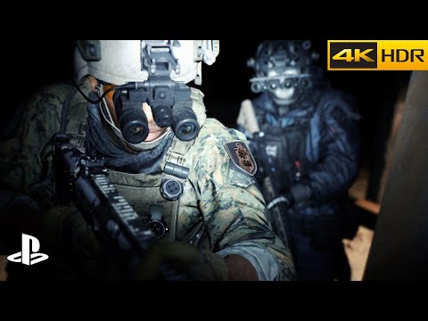 Night Vision Stealth Mission | Going Dark | Call of Duty: Modern Warfare | 4K 60FPS PS5 Pro