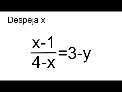 CÓMO HACER DESPEJES COMPLICADOS. Halla x. Matemáticas Básicas