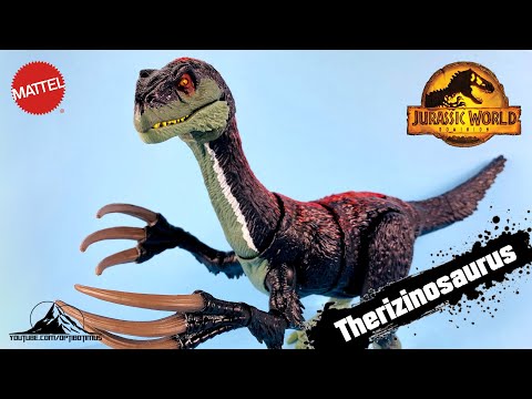 Jurassic World Dominion "Sound Slashin'" Therizinosaurus Video Review