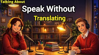How to Speak English Without Translating | English Conversation Practice