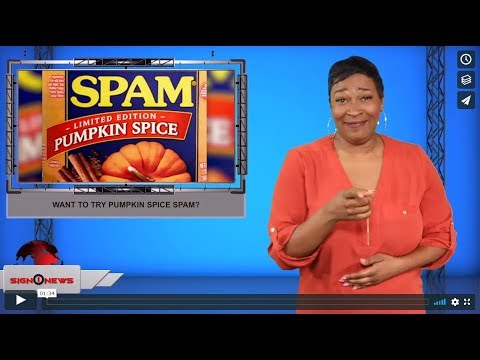 Want to try pumpkin spice spam? (ASL - 9.24.19)