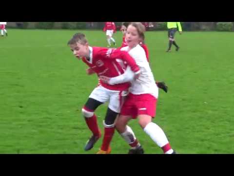 Tweede helft s.v. de Valleivogels JO12-1 - DOVO JO12-1