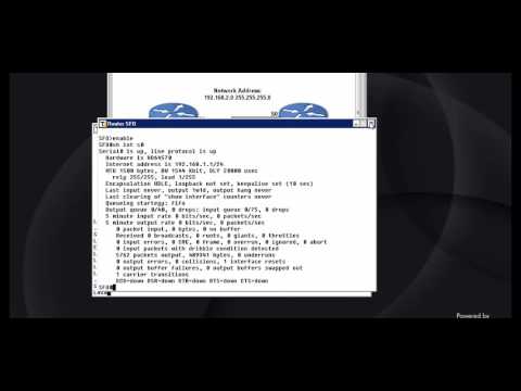 CISCO Network CCNA-4.5.3 Router configuration - back to back router - serial connection prt1