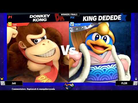 Jolt (Pikachu/Donkey Kong) vs FLOR (Marth/King Dedede) - SSB India February 2 - Winners Finals